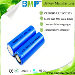 ICR18500 3.7V1400mah new