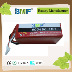 li-polymer22.2V2600mAh18C