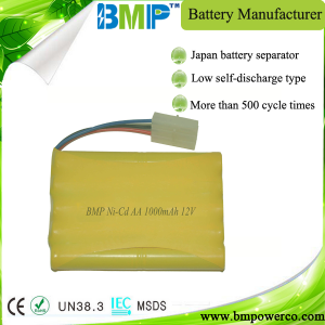 ni-cd 12V AA1000mah