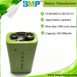 ni-mh 9V250mah