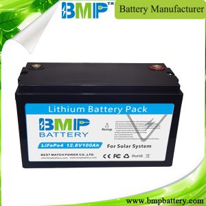 lithium battery 12.8V100AH